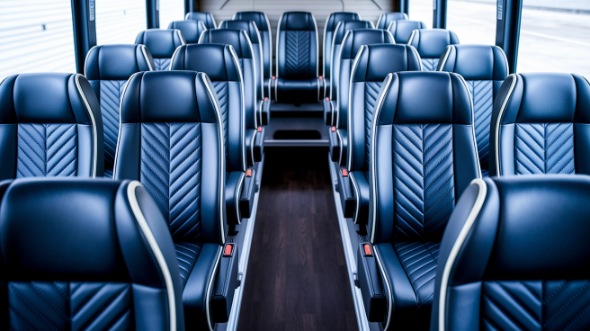 elgin 18 passenger minibus inside