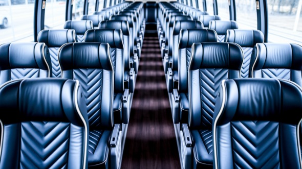 elgin 50 passenger charter bus inside