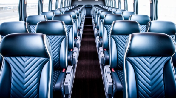 elgin 54 passenger charter bus inside