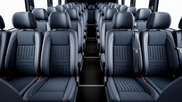 elgin sprinter van with driver inside